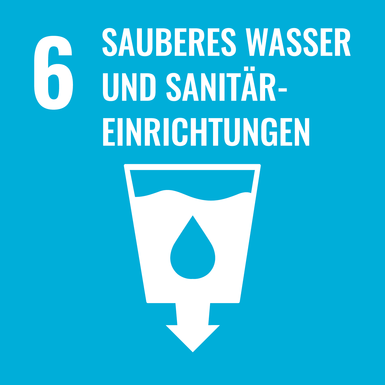 Sauberes Wasser und Sanitär-Einrichtungen